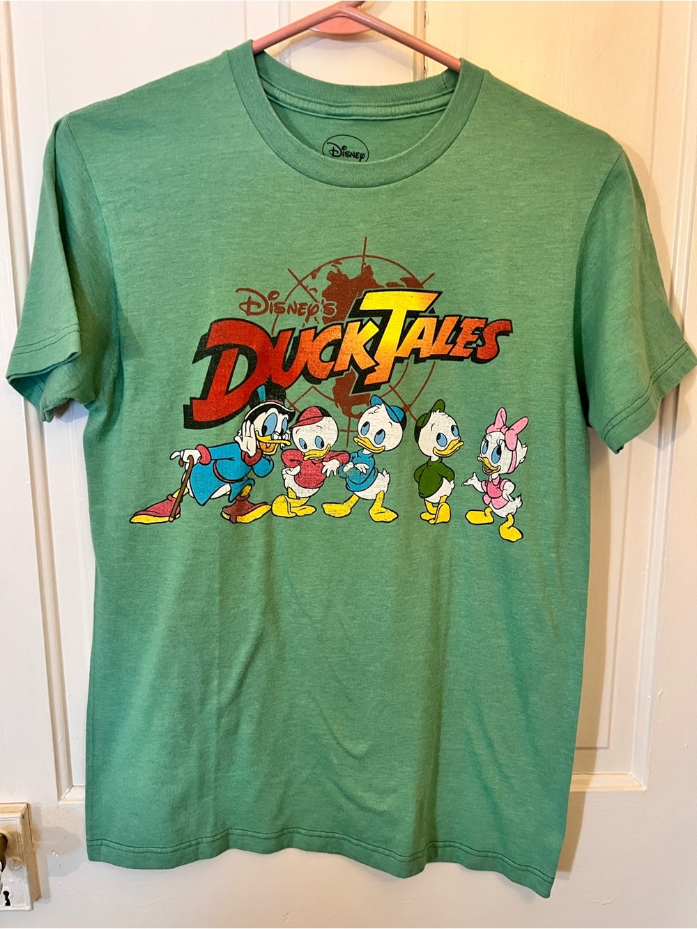 Disney Green DuckTales Crew Graphic Tee